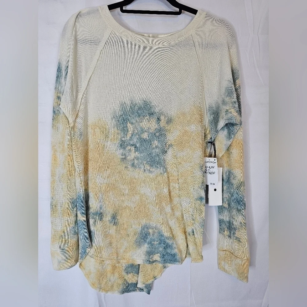 TREASURE & Bond size Large tie-dyed crewneck long-sleeved NWT - Picture 1 of 7